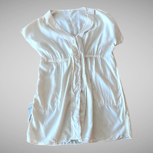 Zara White Dress Small - Picture 9 of 12